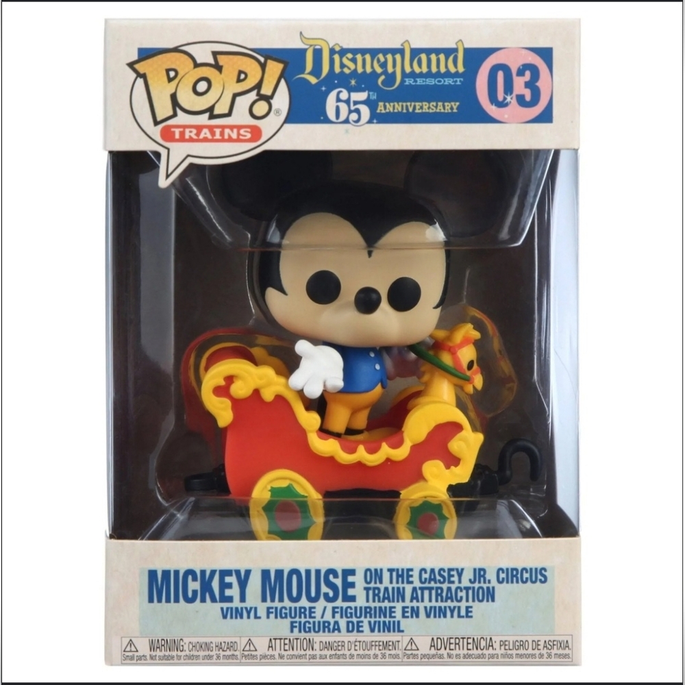 Funko Pop! Disney Mickey Mouse Casey Jr. Circus Train Ride Disneyland 65th Anniv